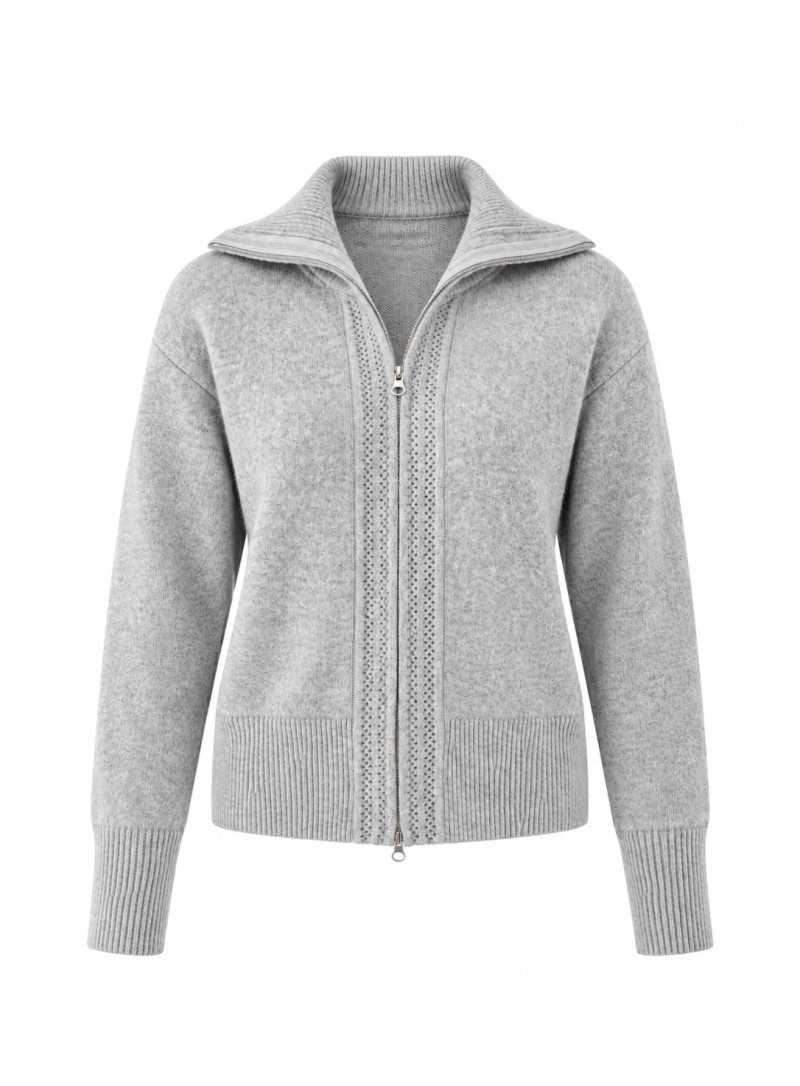 ΖΑΚΕΤΑ ΠΛΕΚΤΗ ZIPPER MELANGE 26152