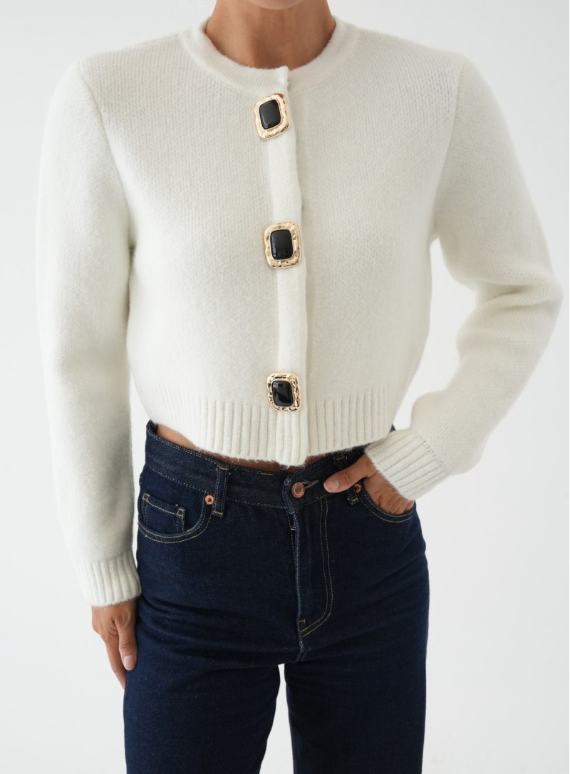 ΖΑΚΕΤΑ CROPPED CREAM 26154 ΝΕΕΣ ΑΦΙΞΕΙΣ