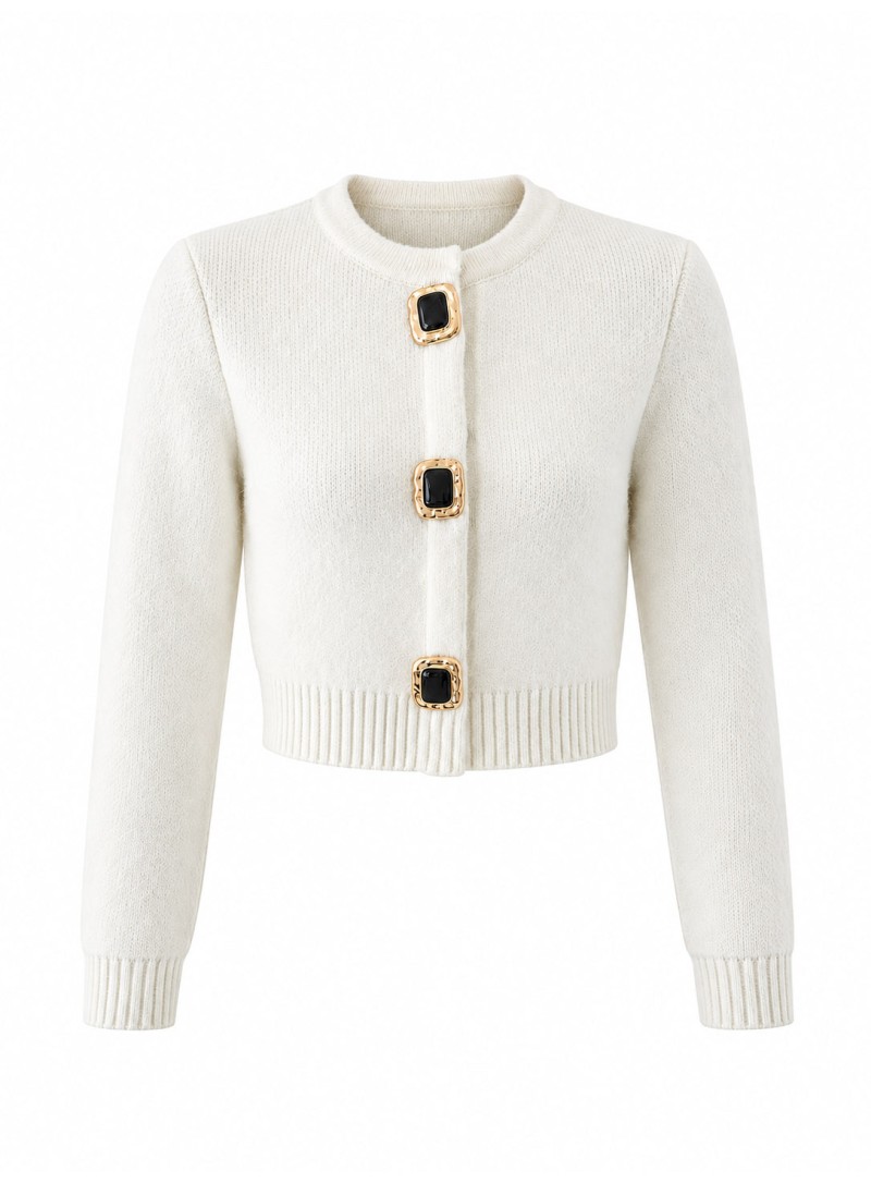 ΖΑΚΕΤΑ CROPPED CREAM 26154