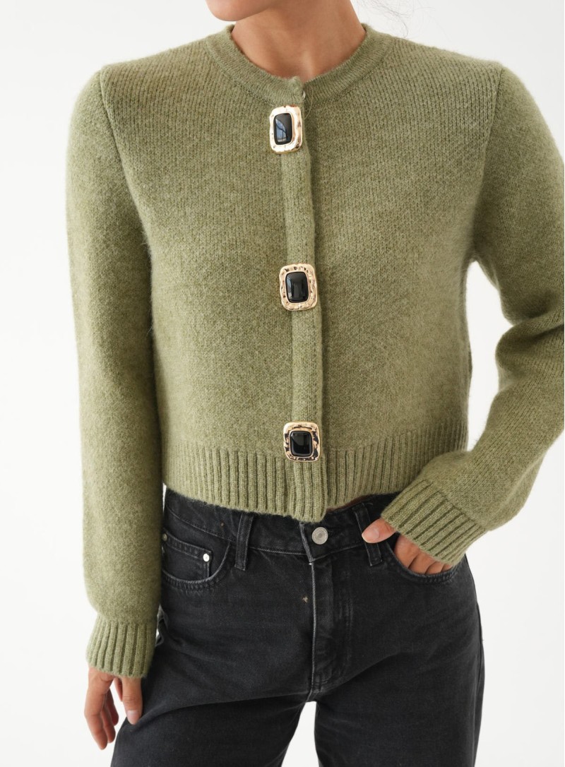 ΖΑΚΕΤΑ CROPPED OLIVE 26154 ΝΕΕΣ ΑΦΙΞΕΙΣ