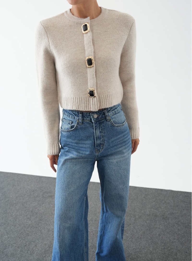 ΖΑΚΕΤΑ CROPPED STONE 26154 ΝΕΕΣ ΑΦΙΞΕΙΣ
