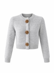 ΖΑΚΕΤΑ CROPPED MELANGE 26155 ΝΕΕΣ ΑΦΙΞΕΙΣ