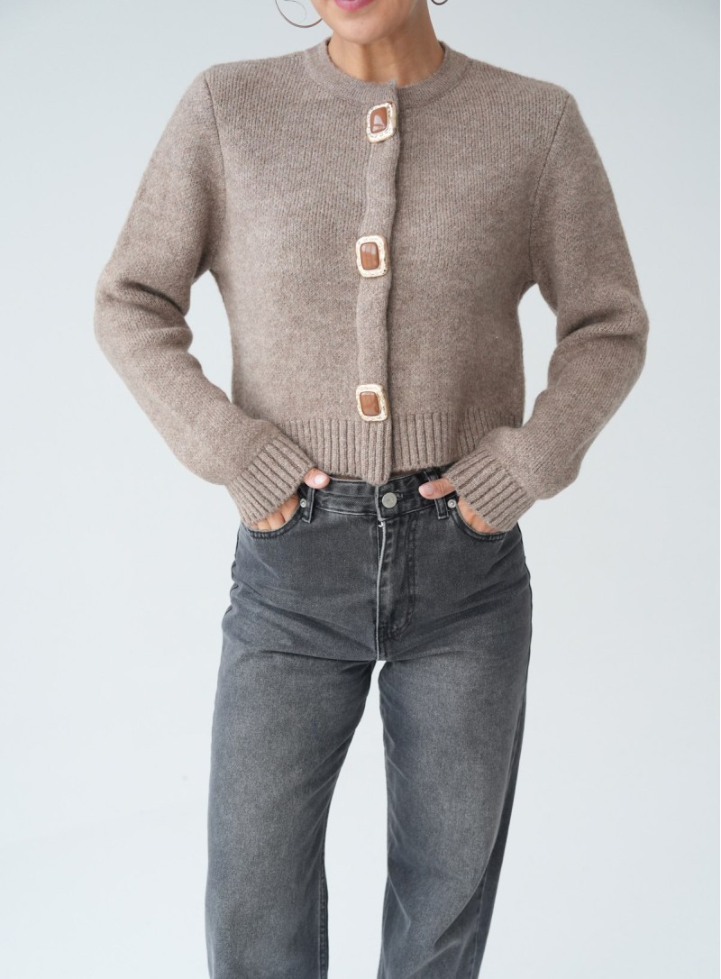 ΖΑΚΕΤΑ CROPPED MOCHA 26156 ΝΕΕΣ ΑΦΙΞΕΙΣ