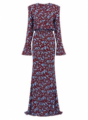 ΦΟΡΕΜΑ MAXI PRINTED 26490 Κοκτέιλ Φορέματα
