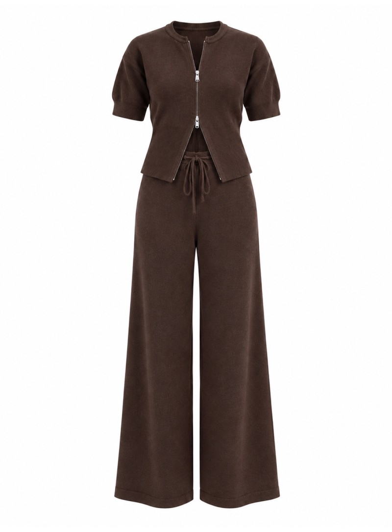 ΣΕΤ ΠΛΕΚΤΟ ΖΑΚΕΤΑ ΠΑΝΤΕΛΟΝΙ ARIANA COFFEE 26622