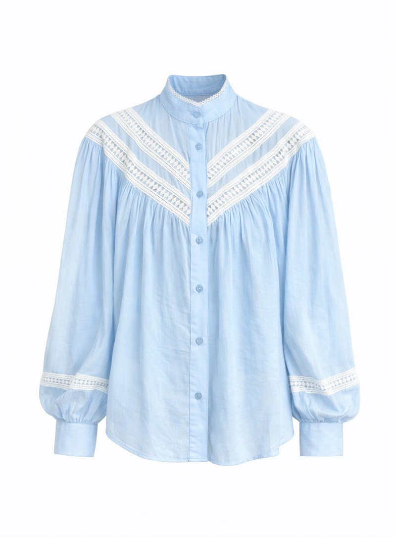 ΠΟΥΚΑΜΙΣΟ OVERSIZED ΜΕ ΔΑΝΤΕΛΑ 26131