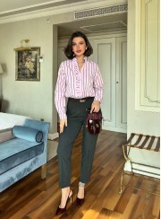 ΠΟΥΚΑΜΙΣΟ ΡΙΓΕ 26134 Τοπ - Ζακέτες