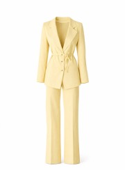 ΣΕΤ ΣΑΚΑΚΙ ΑΣΥΜΜΕΤΡΟ ΚΑΙ ΠΑΝΤΕΛΟΝΙ BUTTER YELLOW 26144 Παντελόνια - Ολόσωμες