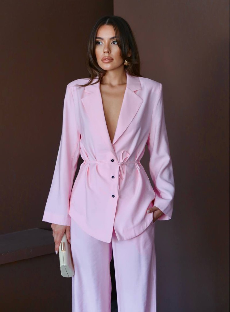 ΣΕΤ ΣΑΚΑΚΙ ΑΣΥΜΜΕΤΡΟ ΚΑΙ ΠΑΝΤΕΛΟΝΙ ΡΟΖ 26144