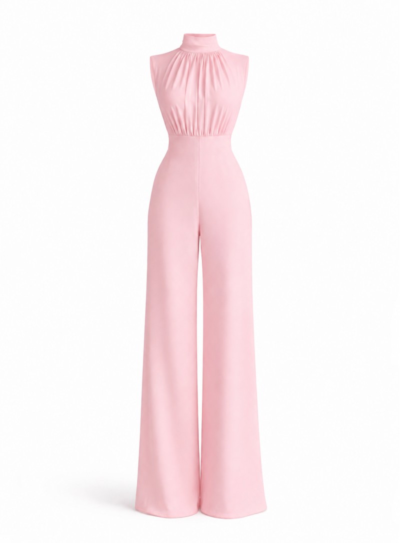 ΟΛΟΣΩΜΗ BACKLESS LORINE ΡΟΖ 26308