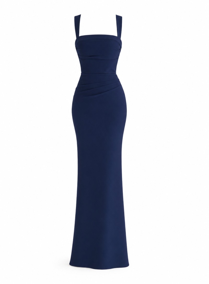 ΦΟΡΕΜΑ MAXI ΜΕ ΠΙΕΤΕΣ NAVY BLUE 26434