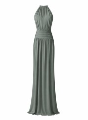 ΦΟΡΕΜΑ MAXI HALTER NECK BACKLESS 26441 Κοκτέιλ Φορέματα