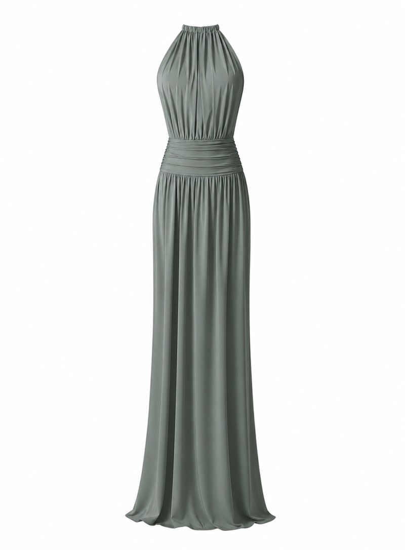 ΦΟΡΕΜΑ MAXI HALTER NECK BACKLESS 26441