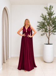 ΦΟΡΕΜΑ MAXI V CORSET 26443 Κοκτέιλ Φορέματα