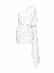 ΦΟΡΕΜΑ MINI ONE SHOULDER 26471 Κοκτέιλ Φορέματα
