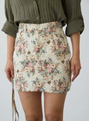 ΤΖΙΝ ΦΟΥΣΤΑ ΜΙΝΙ FLORAL 26505 Φούστες