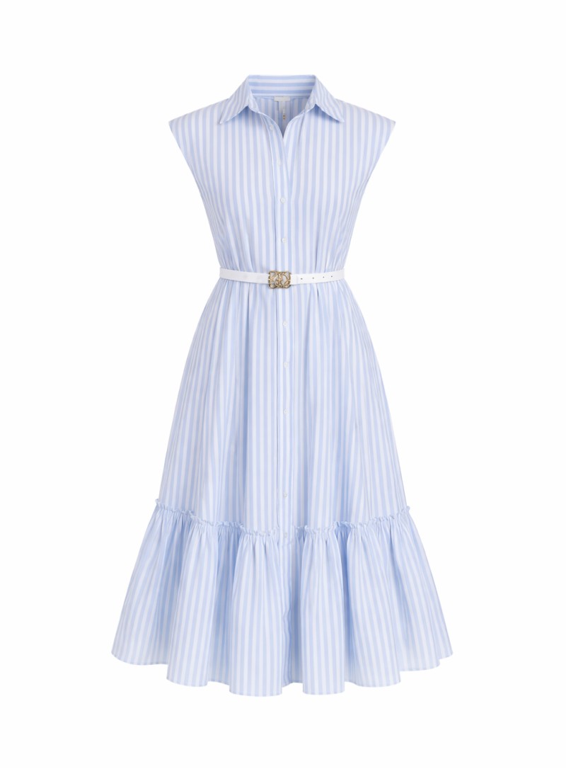 ΦΟΡΕΜΑ MIDI ΑΜΑΝΙΚΟ ΡΙΓΕ 26702 Casual Φορέματα