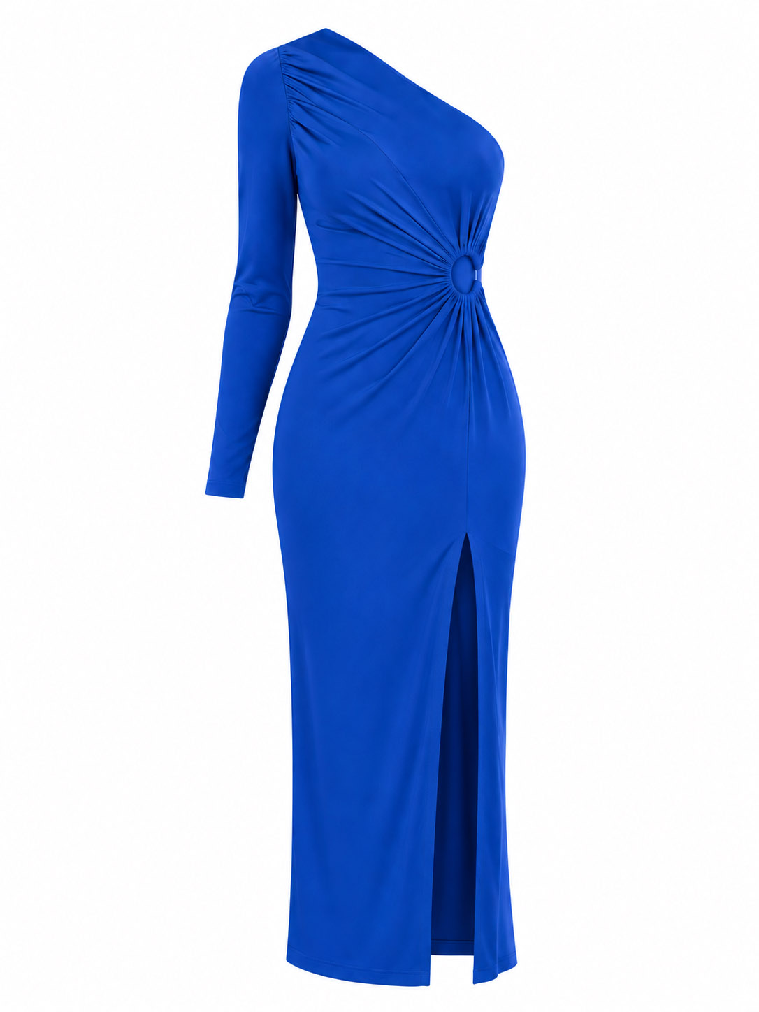DRESS MIDI ONE SHOULDER 23405