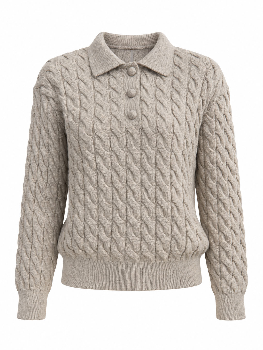 TOP KNITTED BEIGE 26124