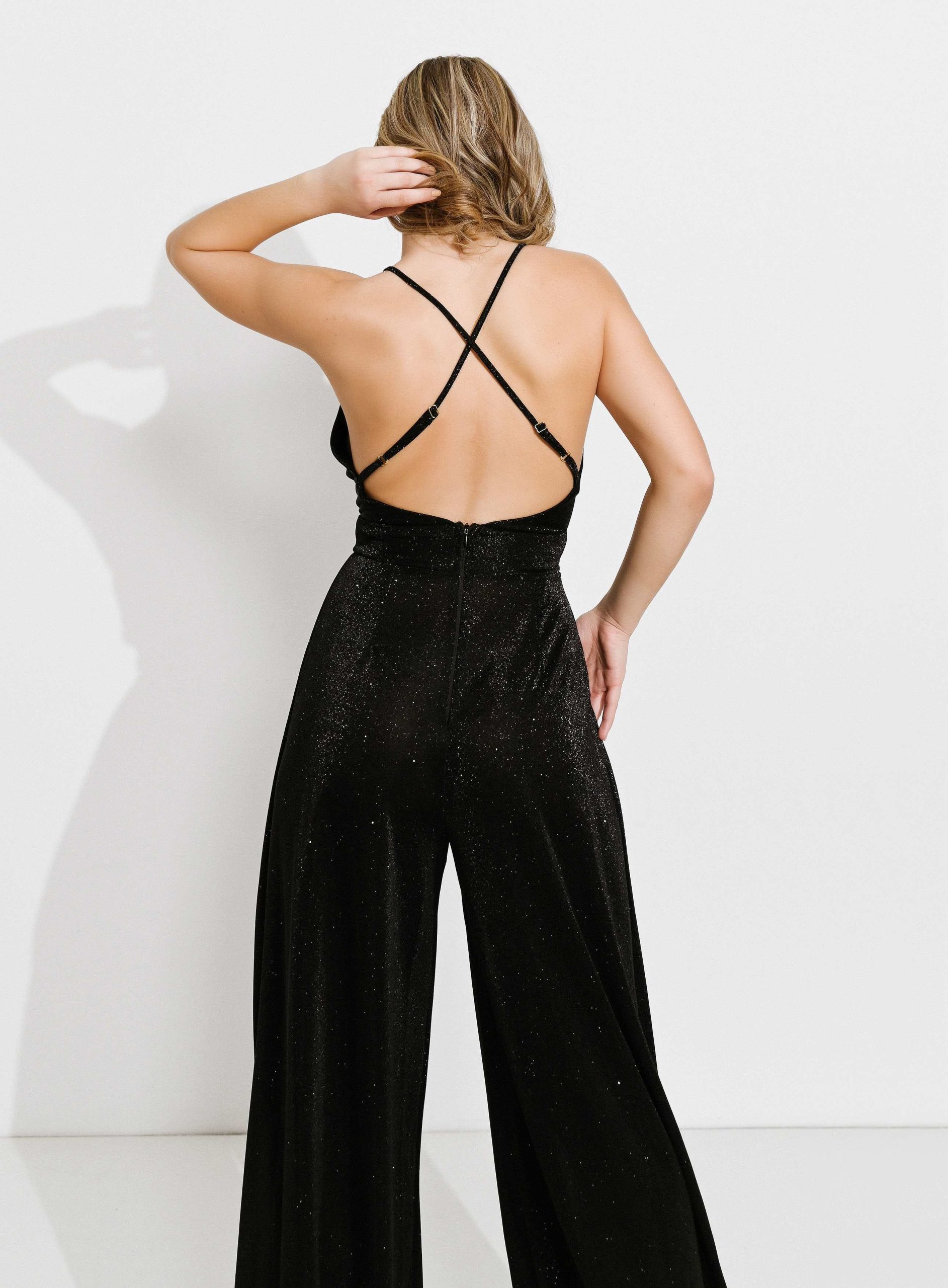 ΟΛΟΣΩΜΗ BACKLESS ΜΕ ΤΙΡΑΝΤΕΣ LUREX 25305