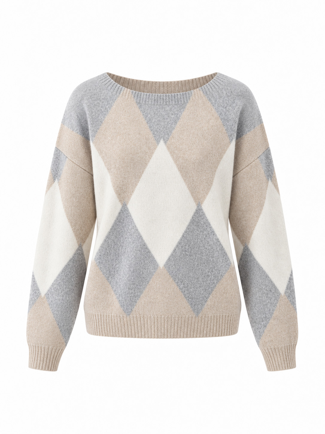 PULLOVER RHOMBUS MELANGE 26157